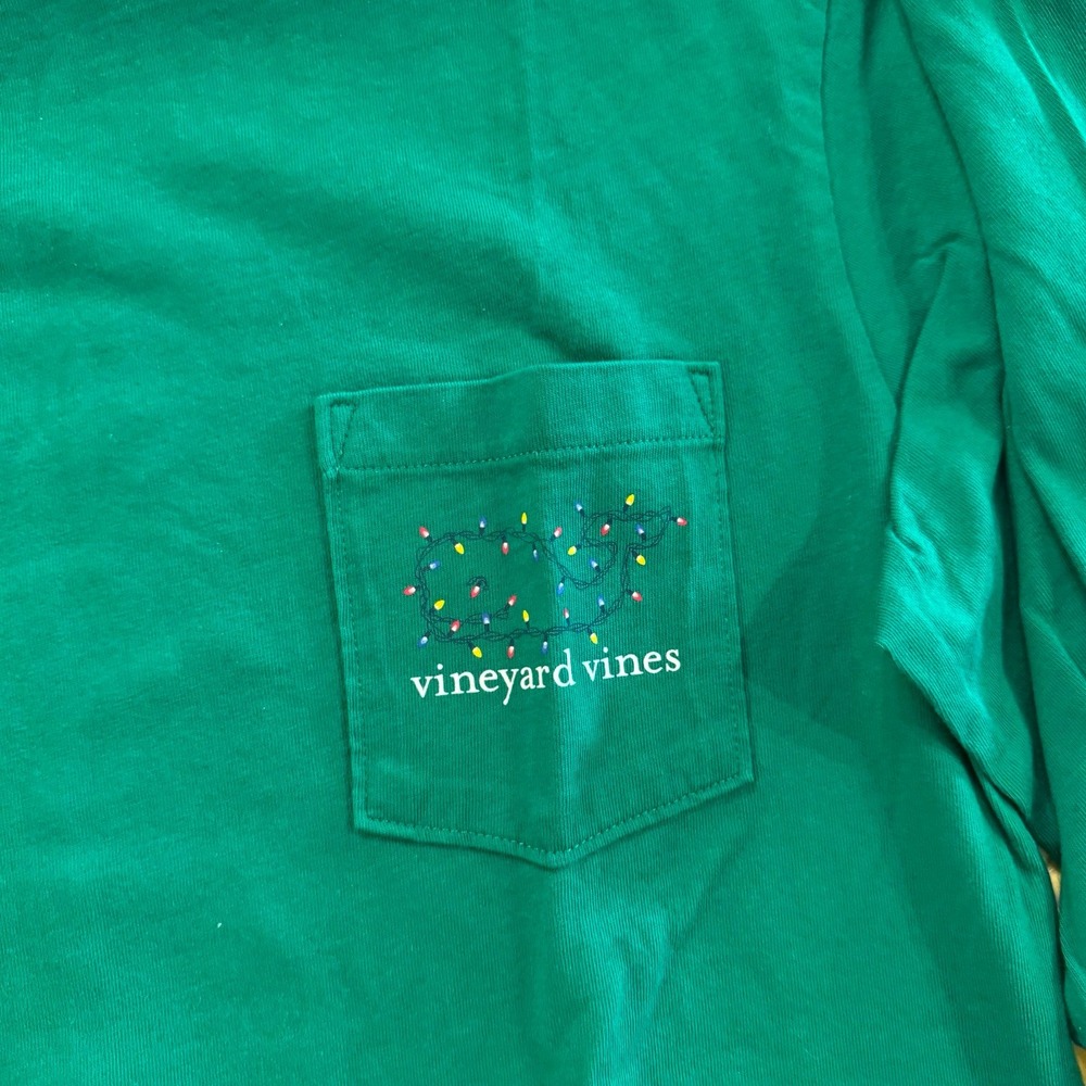 Xs long sleeve holiday vineyard vines long sleeve tshirt - Picture 2 of 4